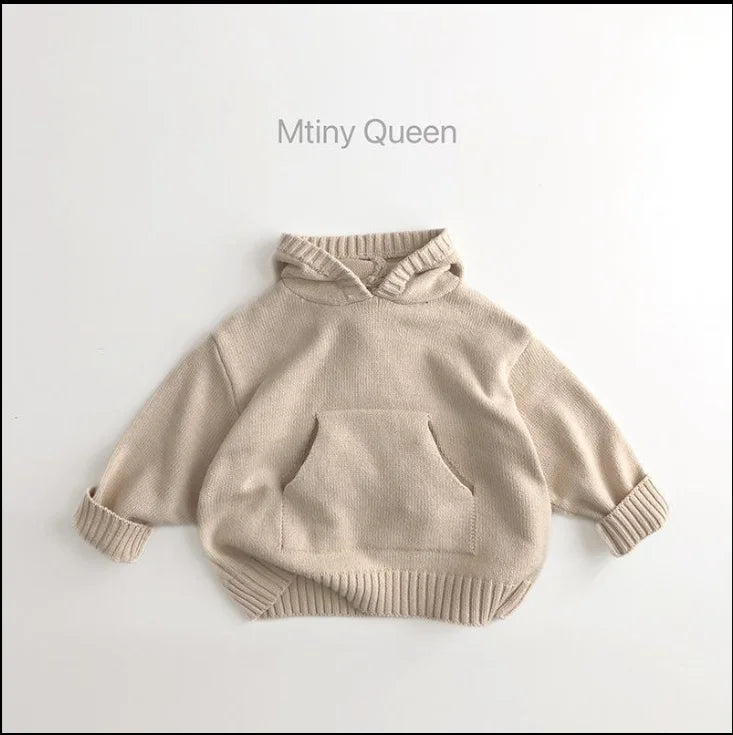 Hoodies Childrens Clothing Boys Girls Sweatshirts Japan Style Children Hooded Pullover New Coat Soild Cool Simple