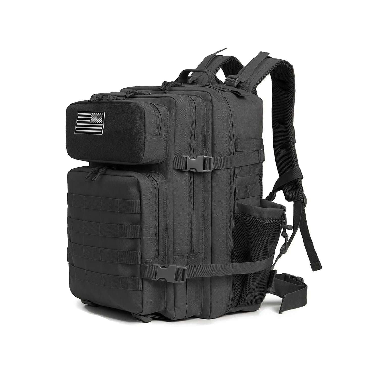 Tactical Backpacks For Men Molle Daypack 35L/45L Large 3 Day Bug Out Bag Hiking Rucksack With Bottle Holder nylon backpack
