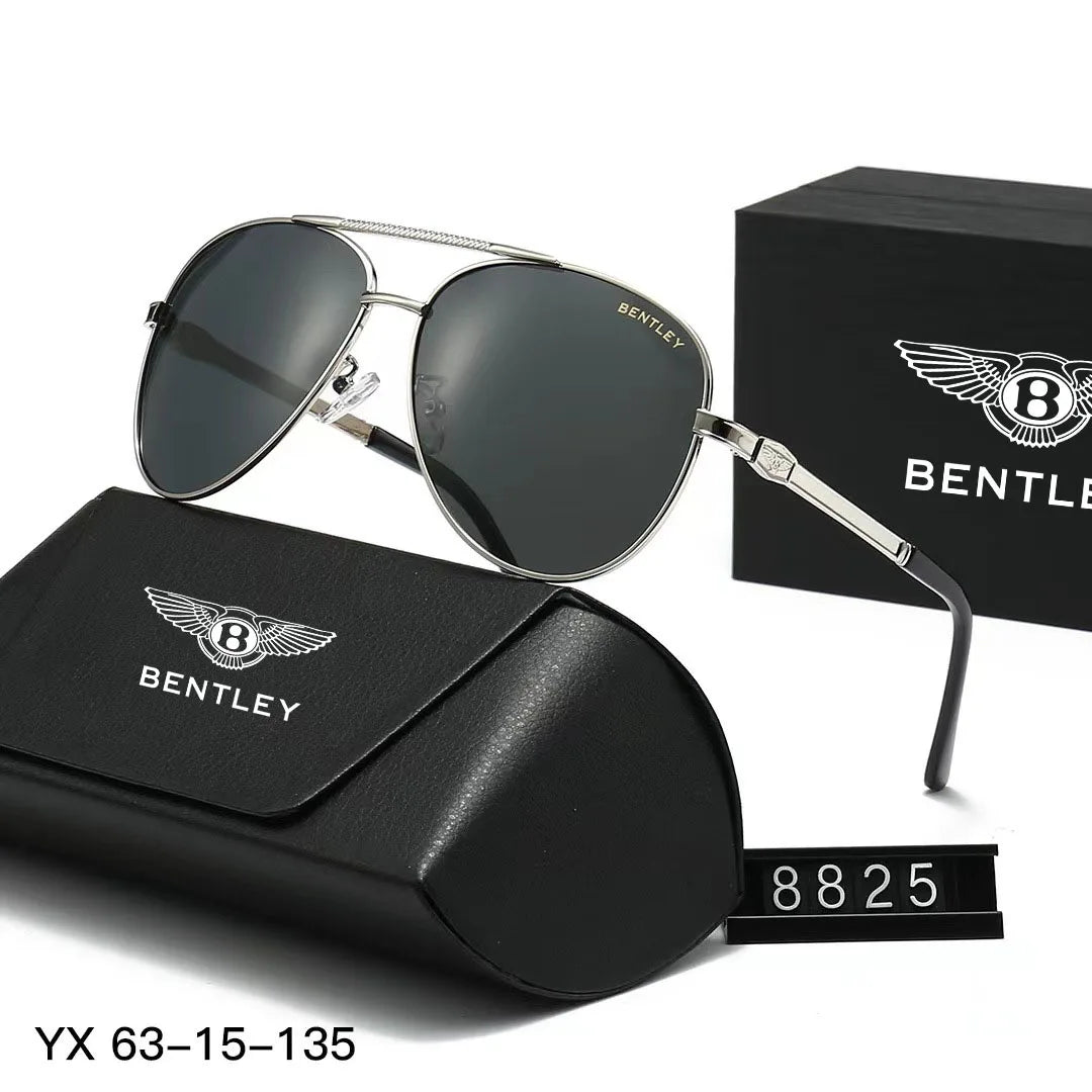 Car High End Men And Women Sunglasses Protection Goggles For Bentley MULLINER Continental GT Bentayga Flying Hurtling Spurlogo
