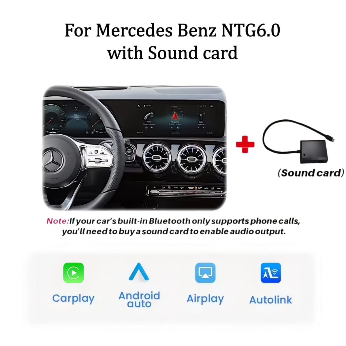 10.25/ 12.3inch Dual Touch Screen Wireless CarPlay for Mercedes Benz A B C E GLA GLB GLC GLE GLS CLA MBUX NTG6.0 BT Head Unit