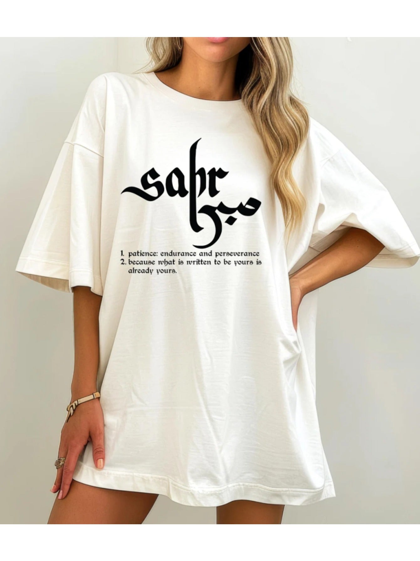 graphic print drop shoulder t-shirt short sleeve crew neck casual top for spring & summer women s clothing