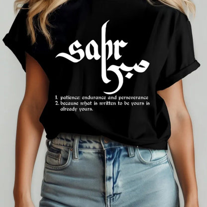 graphic print drop shoulder t-shirt short sleeve crew neck casual top for spring & summer women s clothing