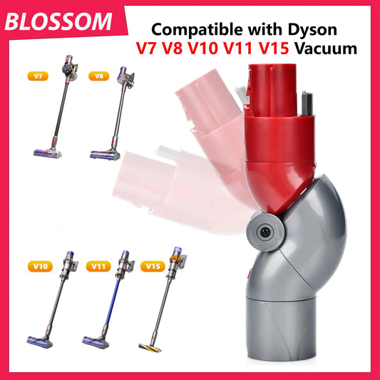 Quick Release Vacuum Cleaner Adapter for Dyson V7 V8 V10 V11 V15 Vacuum Cleaner Part Accessories Low Reach Adaptor Spare Parts