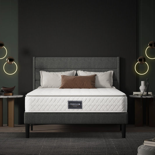 Rosahqnda spring core mattress, mattress, 7-zone spring mattress, height 25 cm, ton bags spring core mattress, H3 hardness