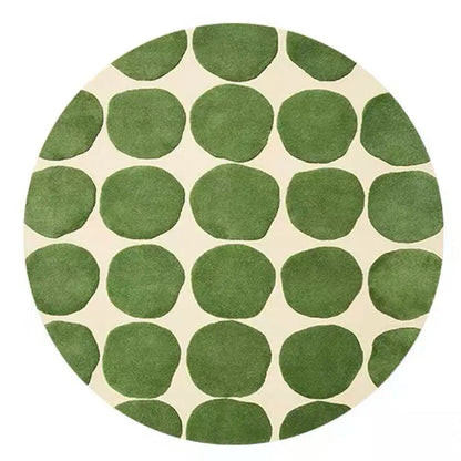 Nordic Round Ins Carpet Living Room Decoration Home Bedroom Short Velvet Carpets Non-slip Washable Floor Mats Large Area Rug