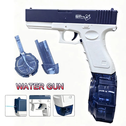 Electric Water Guns For Adults Powerful Squirt Automatic Water Suction Water Blasters Summer Outdoor Beach Toy For boys Kid Gift