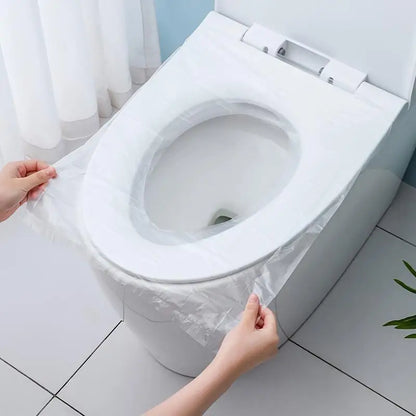30/50/60/100Pcs Disposable Toilet Seat Cover Mat Portable Safety Toilet Seat Pad For Travel Camping Hotel Toilet Paper Pad