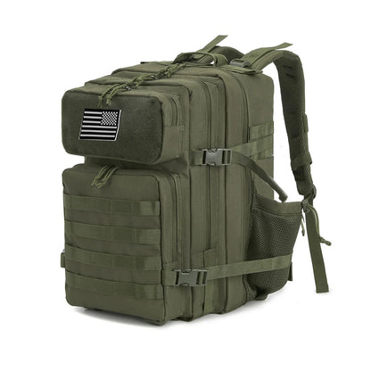 Tactical Backpacks For Men Molle Daypack 35L/45L Large 3 Day Bug Out Bag Hiking Rucksack With Bottle Holder  nylon backpack