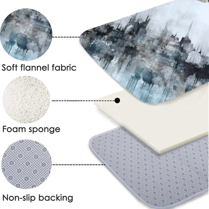 Nordic Round Ins Carpet Living Room Decoration Home Bedroom Short Velvet Carpets Non-slip Washable Floor Mats Large Area Rug