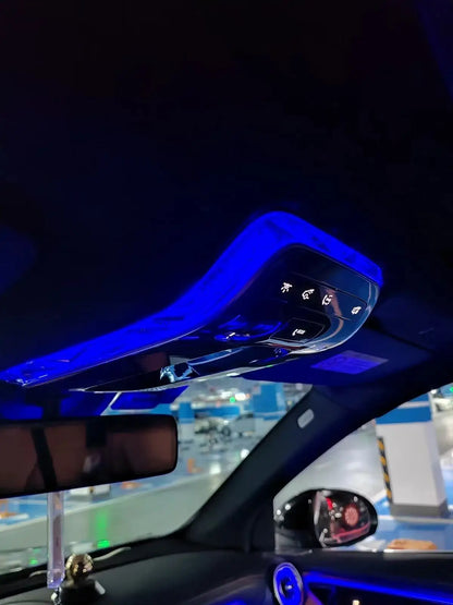 Crystal Reading Light Frame For Mercedes C GLC E Class W206 X254 W214 Interior Sticker