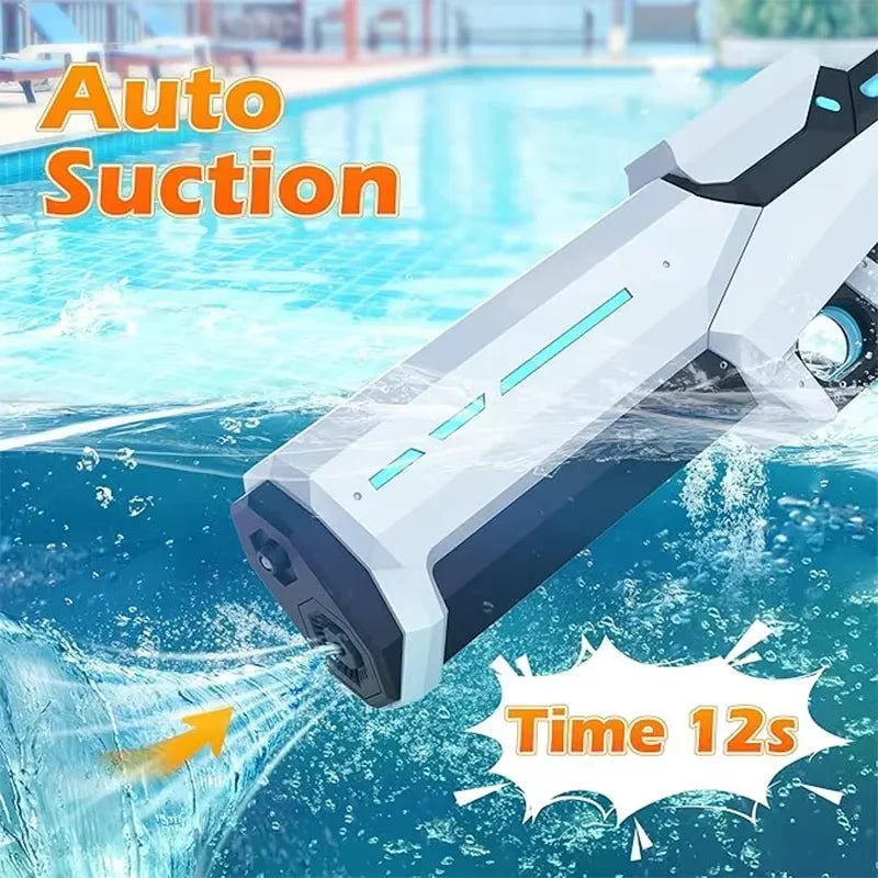 NEW High Pressure Electric Water Gun Toys Summer Outdoor Beach Pool Garden Fight Games Kids Automatic Bursts Water Gun Gifts