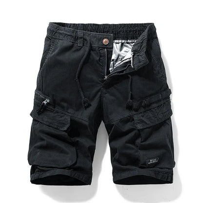 New Men Summer Cotton Cargo Camouflage Shorts Men Clothing Casual Breeche Bermuda Beach Jogger Shorts Male Hot Dropshipping