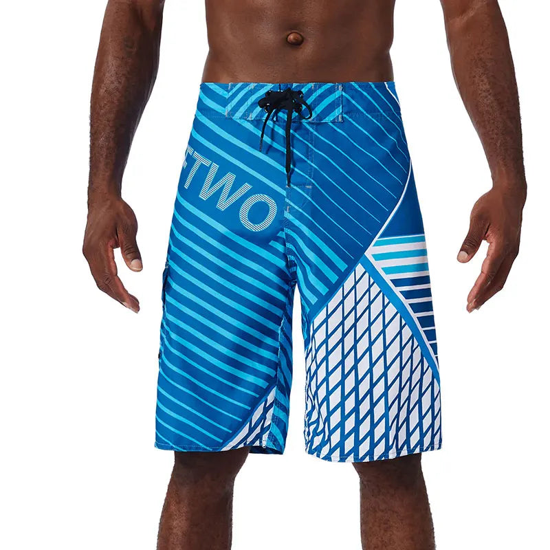 New Summer Men'S Board Casual Drawstring Pockets Shorts Beach Brand Short Surfing Bermudas Male Boardshorts Quick Dry For Sports