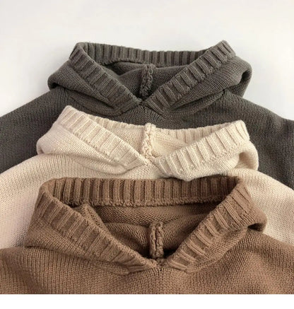 Hoodies Childrens Clothing Boys Girls Sweatshirts Japan Style Children Hooded Pullover New Coat Soild Cool Simple