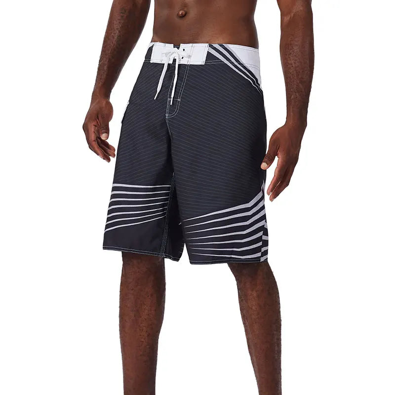 New Summer Men'S Board Casual Drawstring Pockets Shorts Beach Brand Short Surfing Bermudas Male Boardshorts Quick Dry For Sports