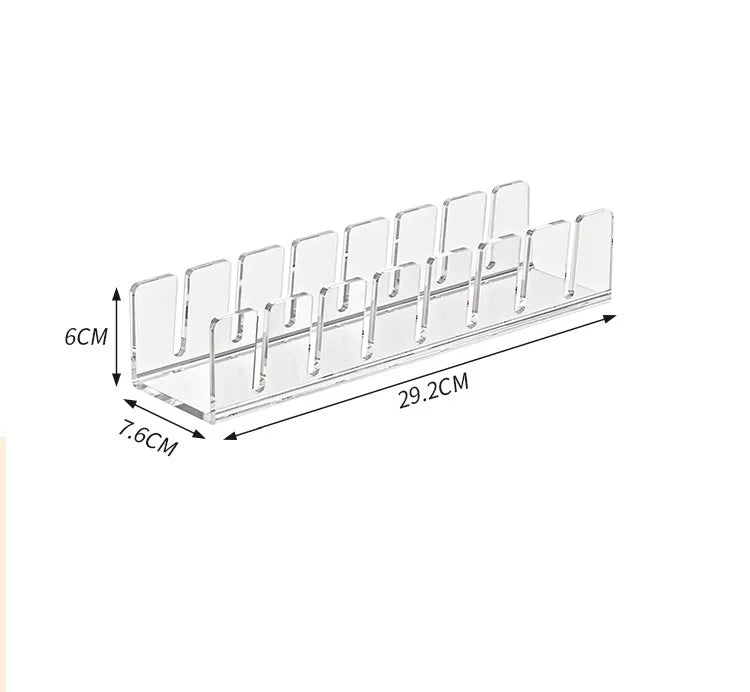 Hat Stand for Baseball Caps No Install Acrylic Hat Organizer for 7 Baseball Caps Hat Racks for Baseball Caps Display Organizer