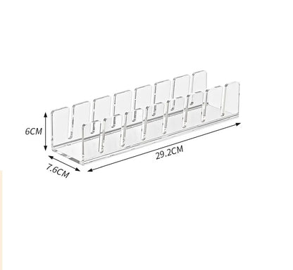 Hat Stand for Baseball Caps No Install Acrylic Hat Organizer for 7 Baseball Caps Hat Racks for Baseball Caps Display Organizer