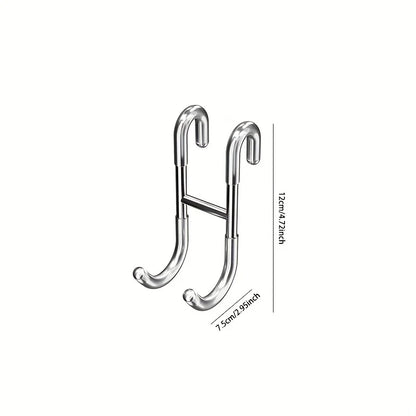 Shower Door Hooks Towel Hooks For Door Stainless Steel Hooks For Bathroom Over Door Hanging Hook Clothes Hook Home Utility Hook