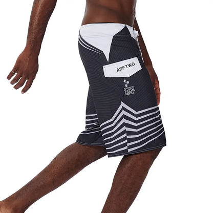 New Summer Men'S Board Casual Drawstring Pockets Shorts Beach Brand Short Surfing Bermudas Male Boardshorts Quick Dry For Sports