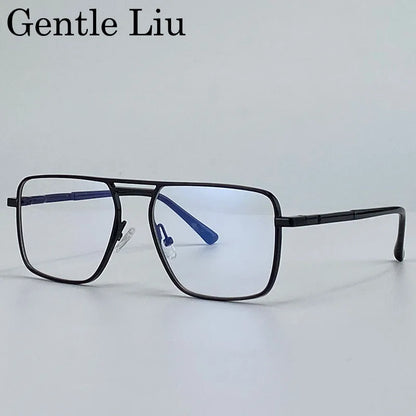 Oversized Square Punk Sunglasses Men 2026 Luxury Brand Retro Double Beam Sun Glasses For Male Steampunk Driving Eyewear UV400