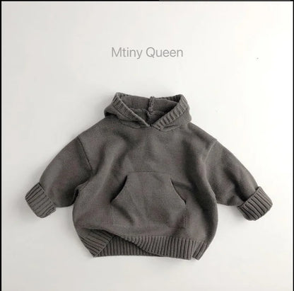 Hoodies Childrens Clothing Boys Girls Sweatshirts Japan Style Children Hooded Pullover New Coat Soild Cool Simple