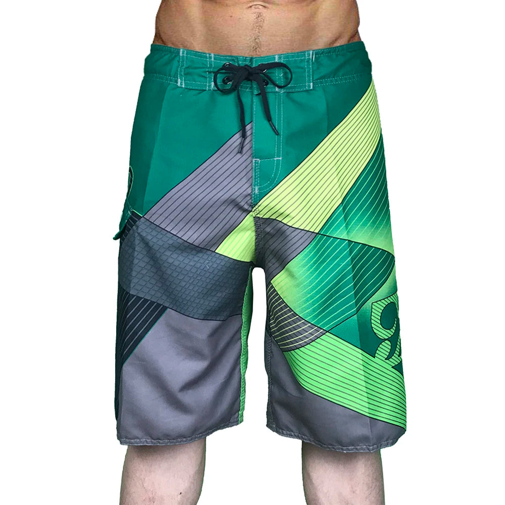 New Summer Men'S Board Casual Drawstring Pockets Shorts Beach Brand Short Surfing Bermudas Male Boardshorts Quick Dry For Sports