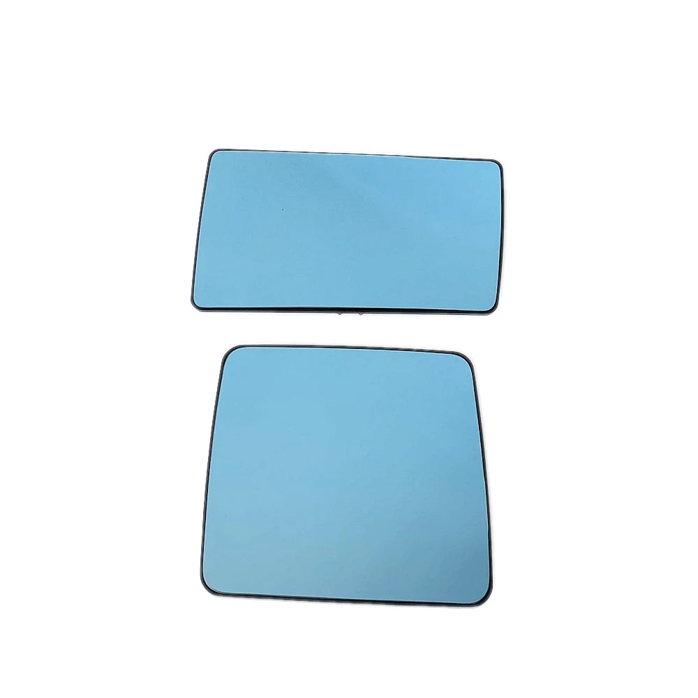Car Blue Heated Convex Mirror Glass For Mercedes Benz W124,S124, W201 190 (1985-1993) E (1993-1995)