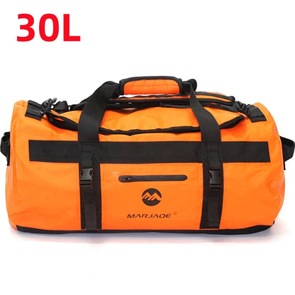 30L 60L 90L Kayaking Bag Waterproof Bag Dry Saddle Luggage Storage Beach Rafting Travel Camping Swimming Bags Drifting Bag X499A