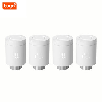 Tuya Smart Zigbee 3.0 Thermostatic Valve Radiator Zigbee Thermostatic Valve Connected Thermostatic Head TRV Alexa Google Home