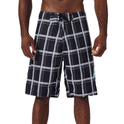 New Summer Men'S Board Casual Drawstring Pockets Shorts Beach Brand Short Surfing Bermudas Male Boardshorts Quick Dry For Sports