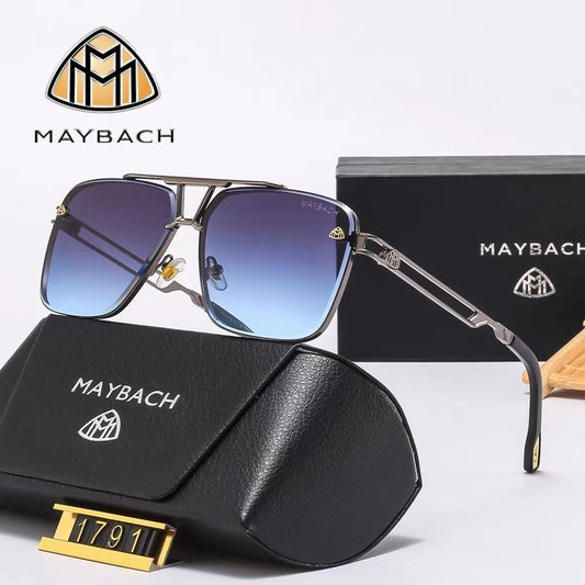 MAYBACH Luxury brand Sunglasses for Men and women Classic Sun Glasses High Quality Eyewears Pilot Goggle UV 400 Protection 17911