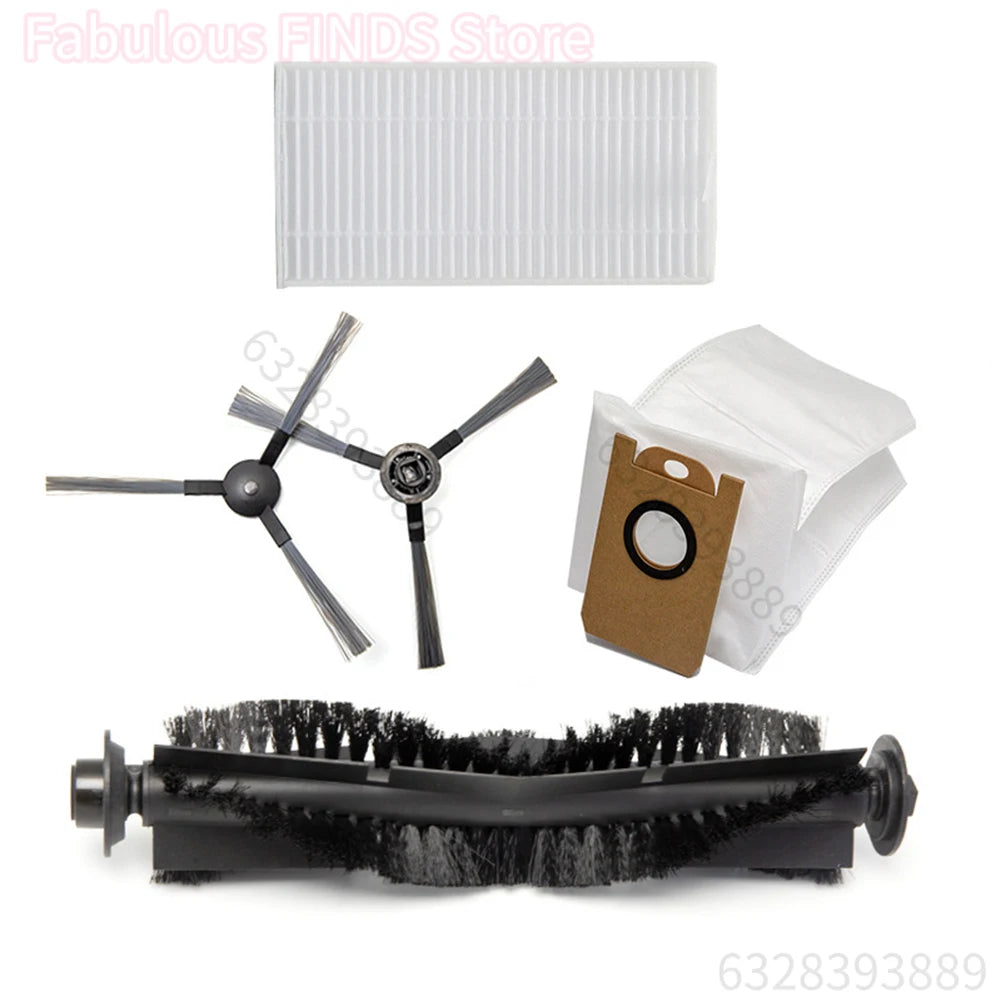 Replacement Filter Mop Cloth Dust Bag Side Brush Kit  Robot Vacuum Household Accessories Home Appliance Parts