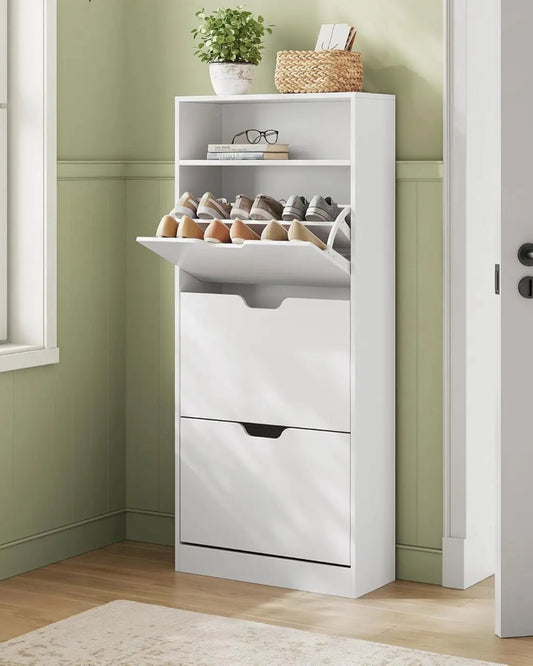Shoe Cabinet 3 flaps shoe rack shoe storage