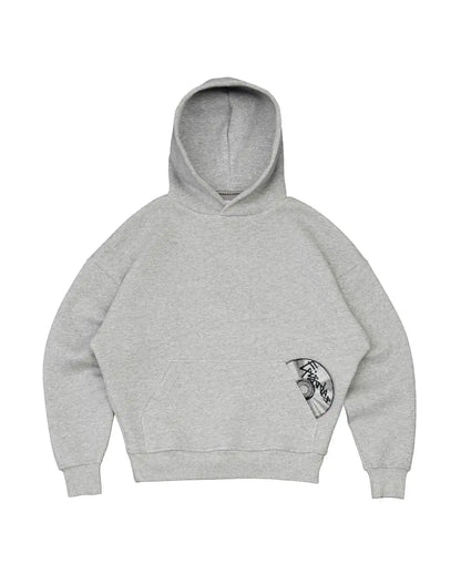 Street wear punk hip hop men suit Y2K new American gothic Harajuku embroidery design jumper oversized casual loose sports suit
