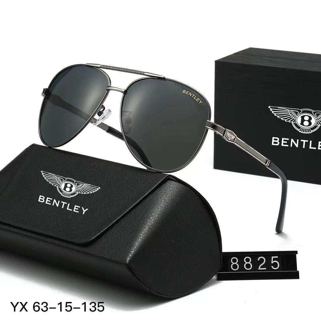 Car High End Men And Women Sunglasses Protection Goggles For Bentley MULLINER Continental GT Bentayga Flying Hurtling Spurlogo