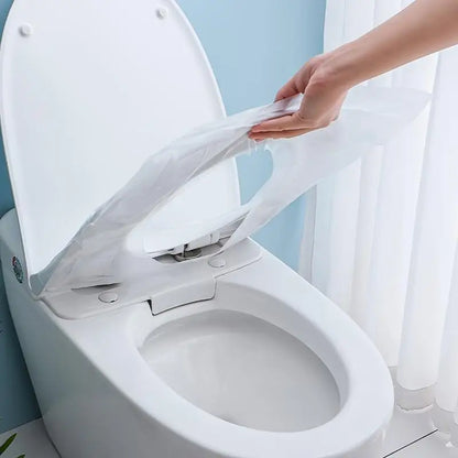 30/50/60/100Pcs Disposable Toilet Seat Cover Mat Portable Safety Toilet Seat Pad For Travel Camping Hotel Toilet Paper Pad