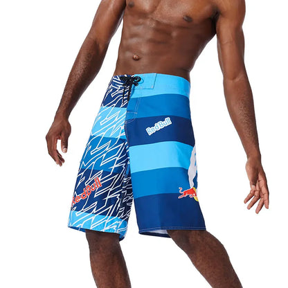 New Summer Men'S Board Casual Drawstring Pockets Shorts Beach Brand Short Surfing Bermudas Male Boardshorts Quick Dry For Sports