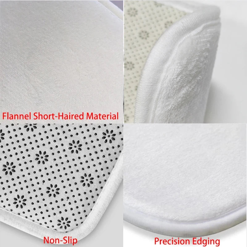Nordic Round Ins Carpet Living Room Decoration Home Bedroom Short Velvet Carpets Non-slip Washable Floor Mats Large Area Rug