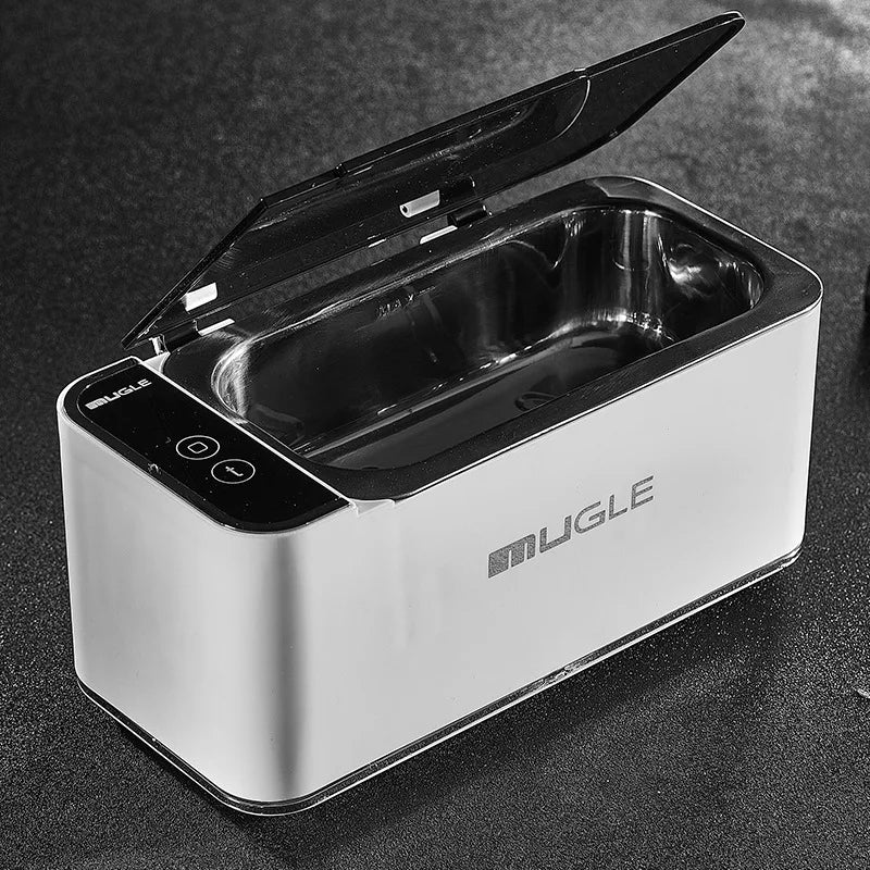 500ML Ultrasonic Household Cleaning Machine High-Frequency Vibration Multifunctional Tool for Glasses Jewelry Deep Clean