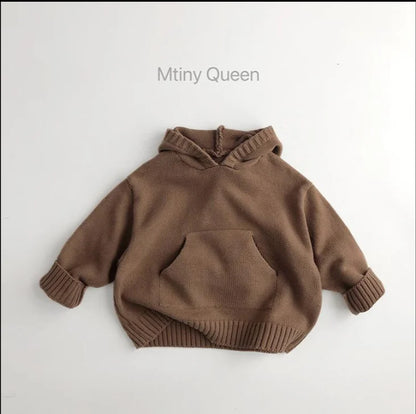 Hoodies Childrens Clothing Boys Girls Sweatshirts Japan Style Children Hooded Pullover New Coat Soild Cool Simple