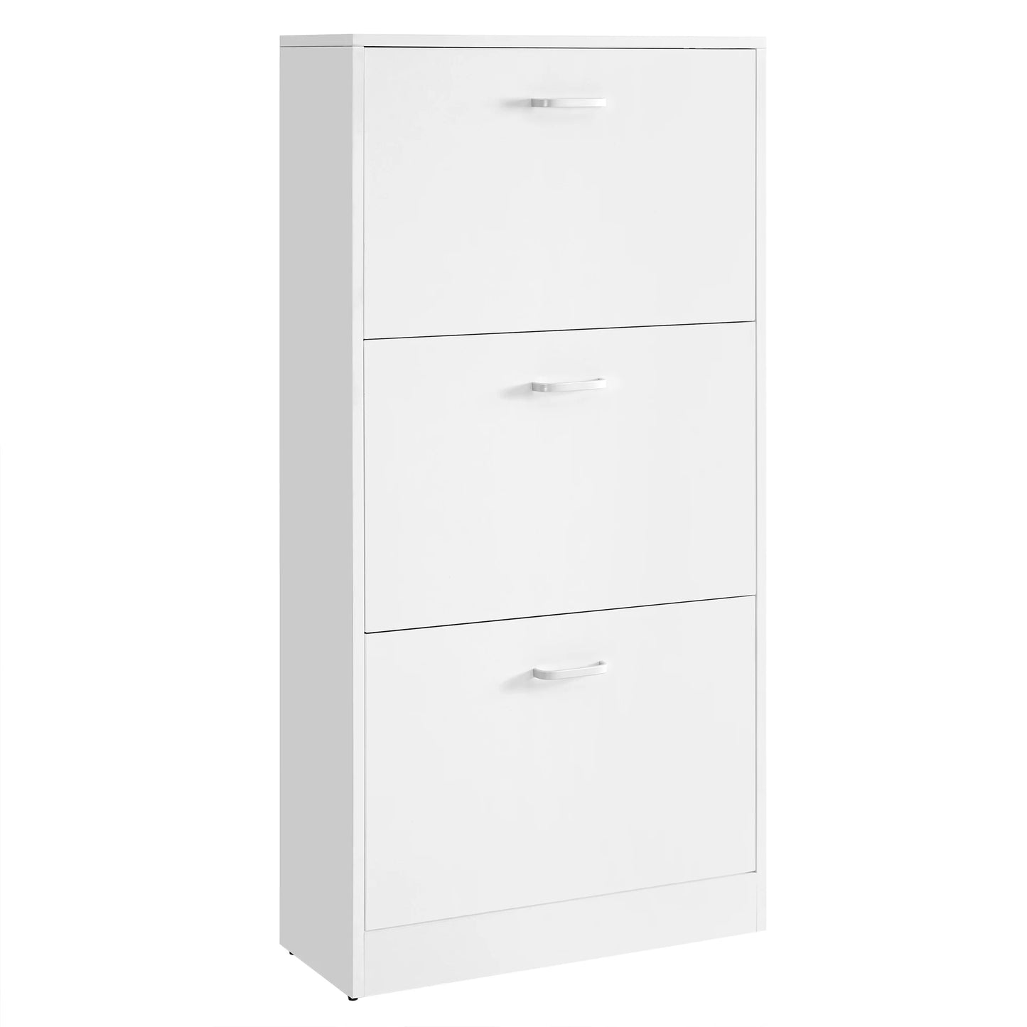 3 flapper shoe rack Shoe Trucks 3-Compartments living room Shoe chest of drawers