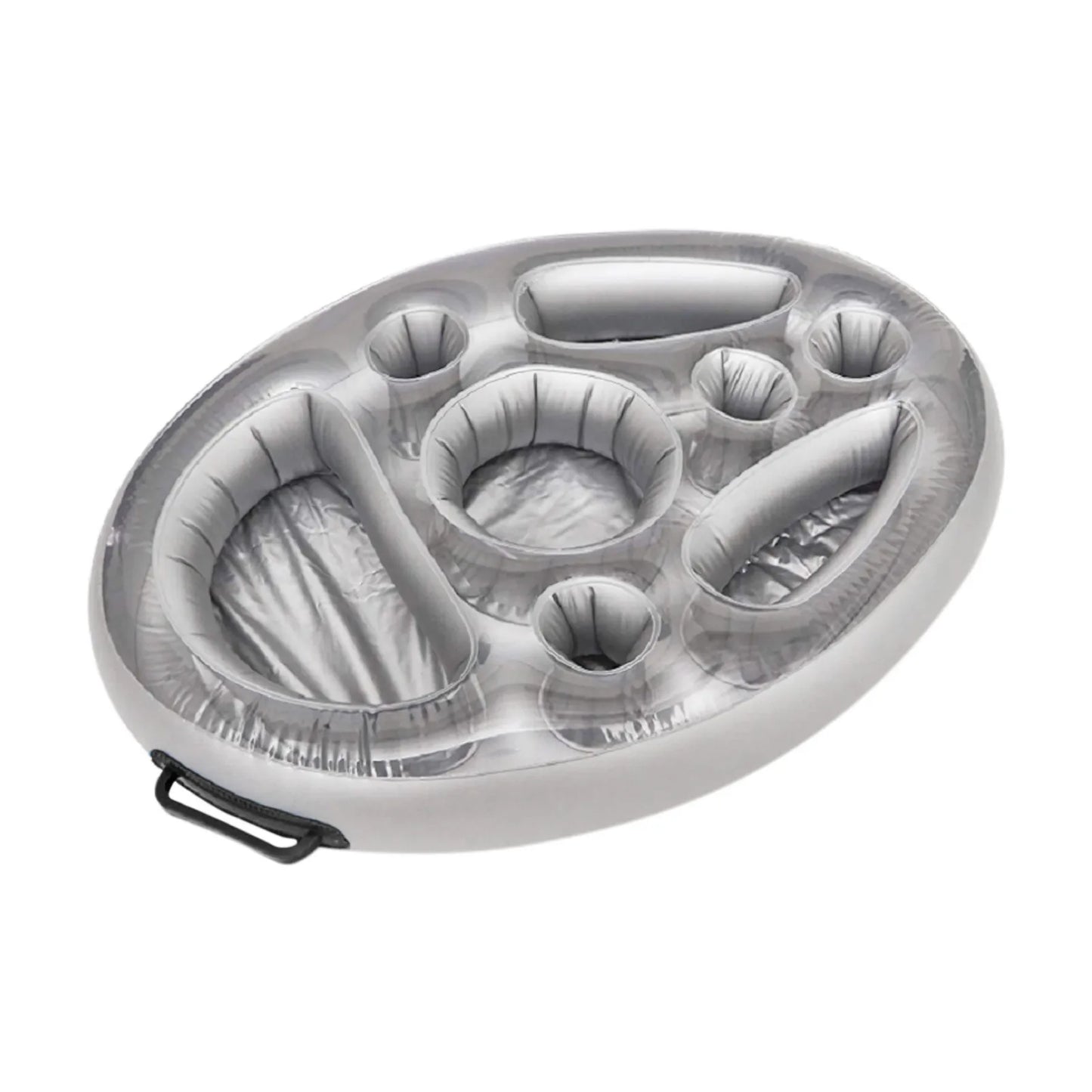 Summer Party Bucket Cup Holder Iatable Pool Float Beer Drink Cooler Table Bar Tray Portable Beach Swimming Ring Accessories