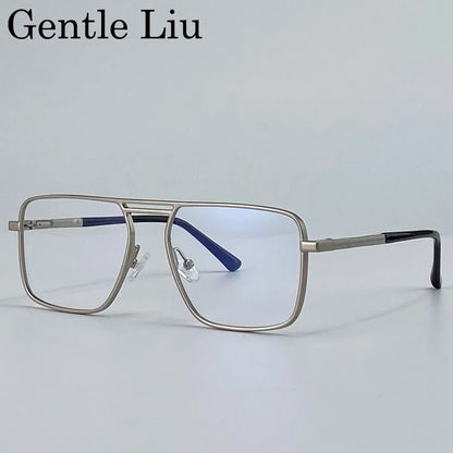 Oversized Square Punk Sunglasses Men 2026 Luxury Brand Retro Double Beam Sun Glasses For Male Steampunk Driving Eyewear UV400