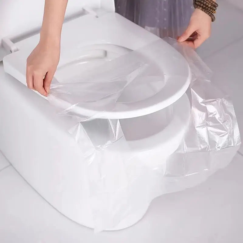 30/50/60/100Pcs Disposable Toilet Seat Cover Mat Portable Safety Toilet Seat Pad For Travel Camping Hotel Toilet Paper Pad