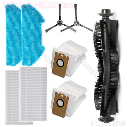 Replacement Filter Mop Cloth Dust Bag Side Brush Kit  Robot Vacuum Household Accessories Home Appliance Parts