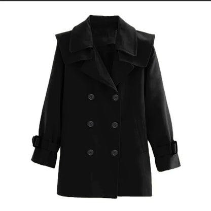 Girls Windbreaker Coat Spring Autumn Kids Windproof Jackets Children Mid-Length Trench Outerwear Teenagers Overcoat 4-14 Years