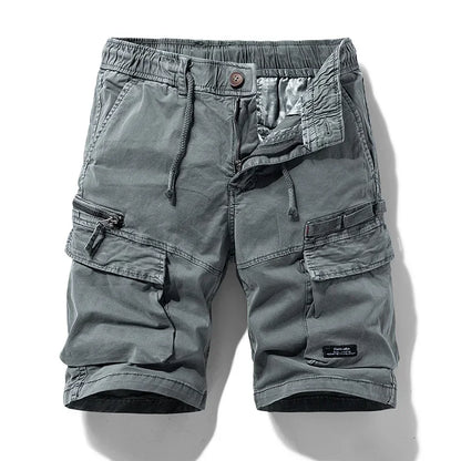 New Men Summer Cotton Cargo Camouflage Shorts Men Clothing Casual Breeche Bermuda Beach Jogger Shorts Male Hot Dropshipping