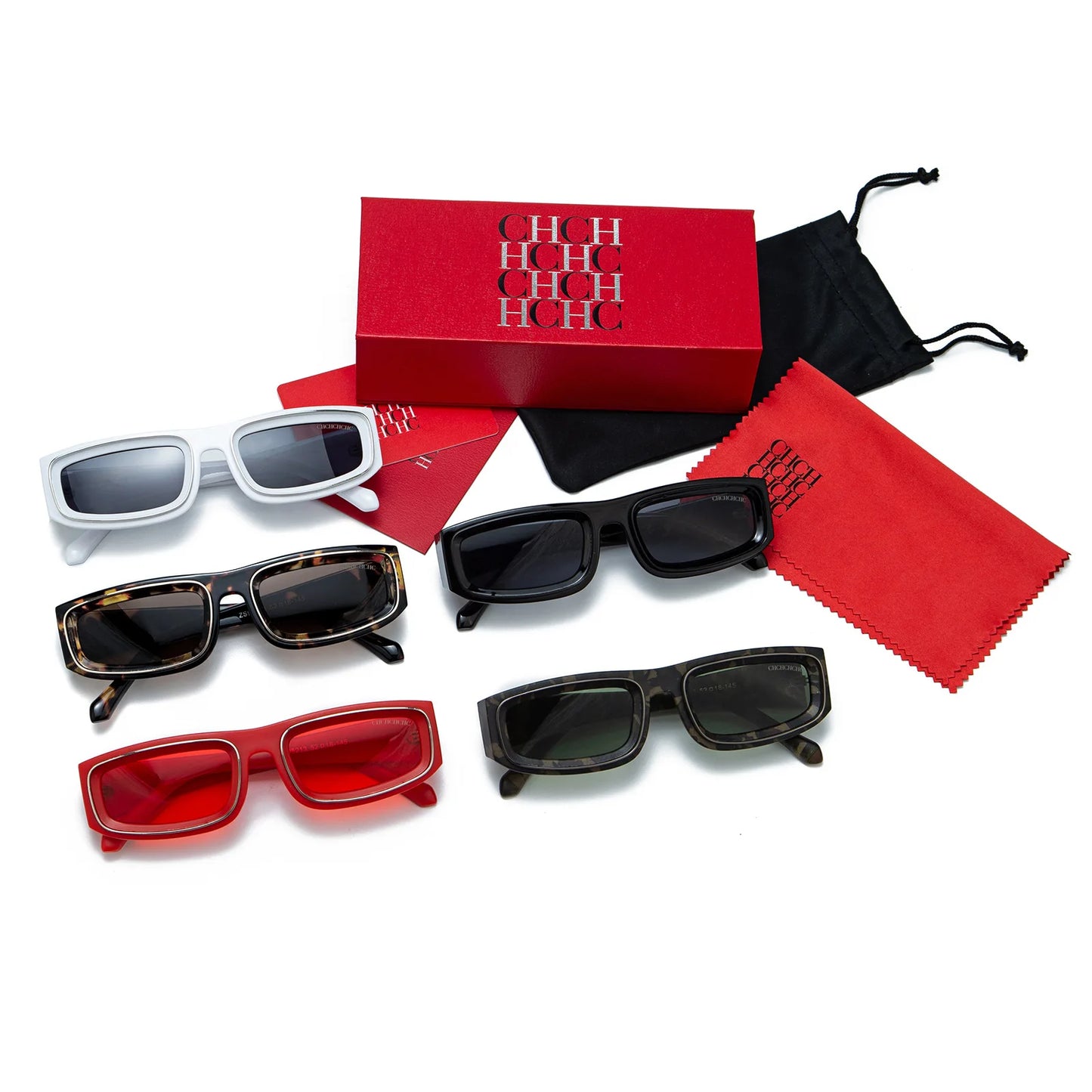 Vintage Sunglasses Women Unique Square Frame Hot Girl Fashion Trendy Shopping Versatile Best Seller