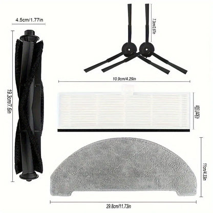 For Imou L11 Imou L11 Pro Robot Vacuum Cleaner Main Brush Spin Edge Side Brush Hepa Filter Mop Rag Dust Bag Accessories Kit