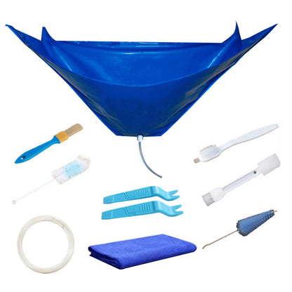 110cm Large Air Conditioner Cleaning Cover Kit  AC Cleaning Water Receiving Bags Household Hanging Air Conditioner Cleaner Sets